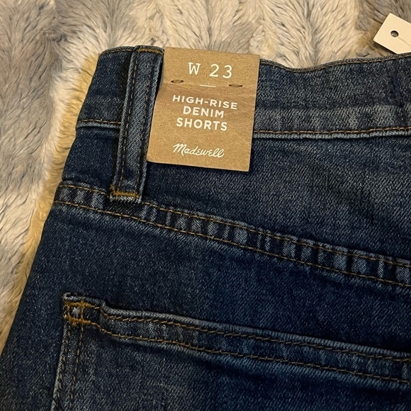 Madewell High-Rise Denim Shorts Size 23 - Picture 10 of 14